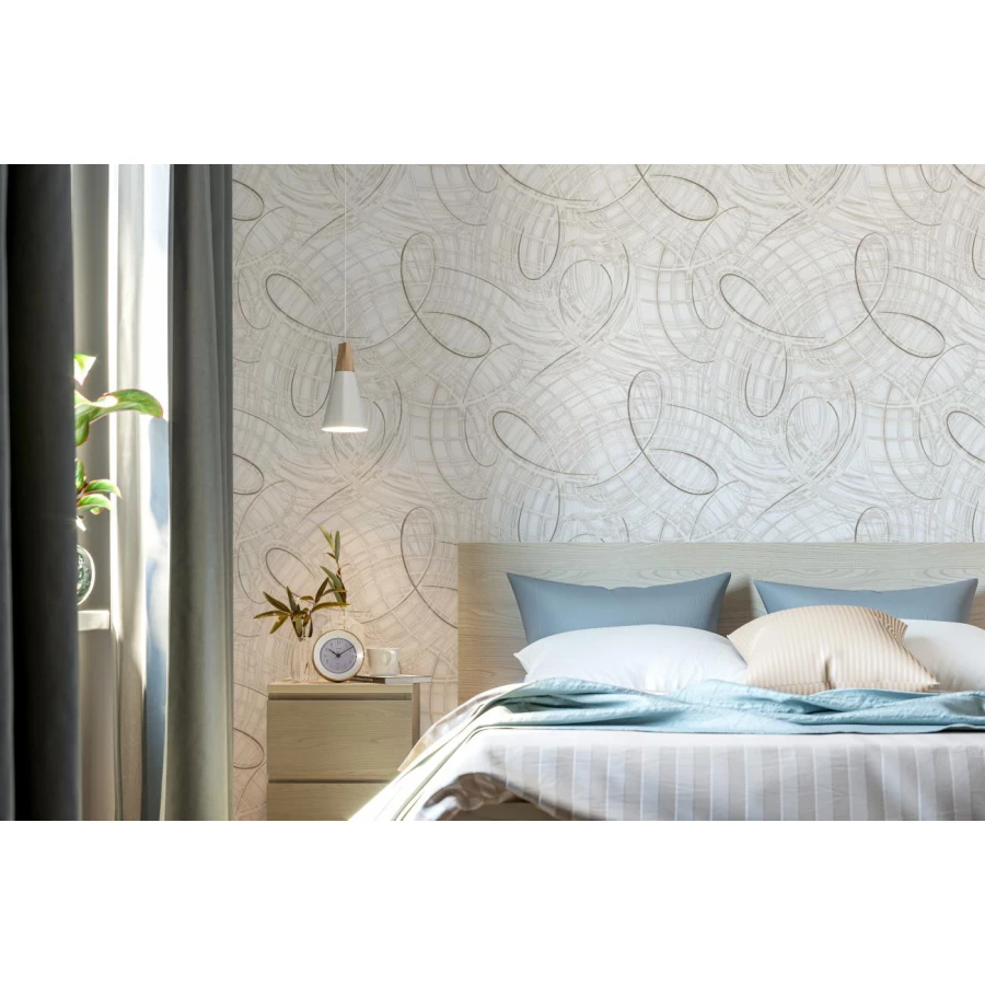 Обои флизелиновые Palitra Life Protect-Plus-Fusion белые PL81592-11 053х10,05 м