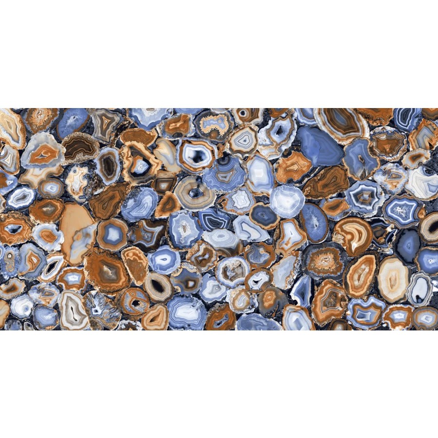 Керамогранит Tilekraft Azul Agatha Onyx HG Polishe 120х60 см