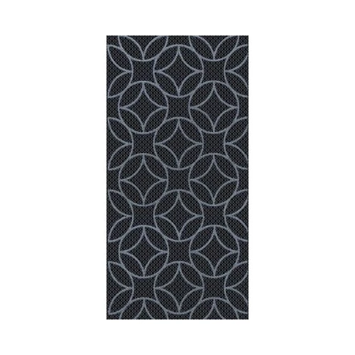 Декор Нефрит-Керамика Аллегро черный геометрия 20х40 см