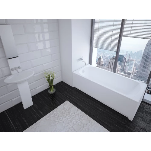 Ванна акриловая Aquatek Ника без гидромассажа NIK150-0000001 150х75 см