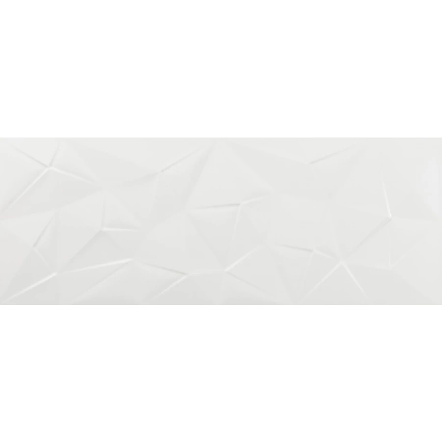 Керамическая плитка Azulev Rev. Clarity kite blanco matt slimrect белый 25х65 см