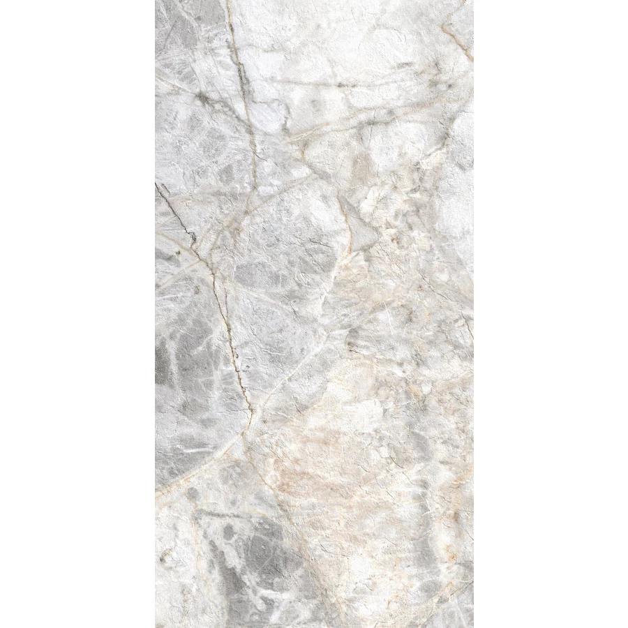 Керамогранит Arcadia Ceramica Credal Smoke Matt Glossy матовый с глянцевым эффектом светло-серый GI8007-B 120х60 см