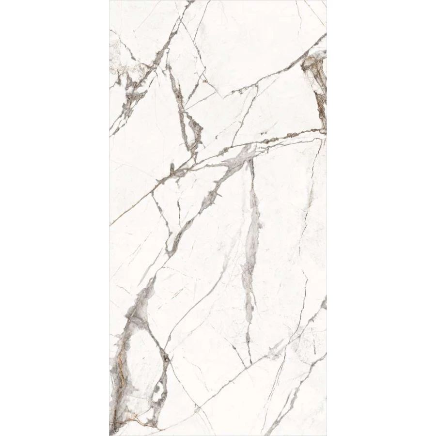 Керамогранит Global Tile Timeline_GT Белый полированный GT120604703PR 120х60 см