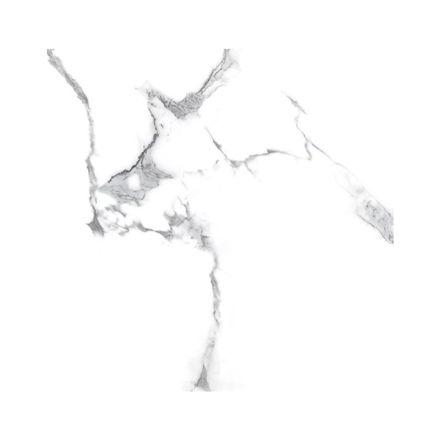 Керамогранит Laparet Statuario Crown белый 60x60 полированный