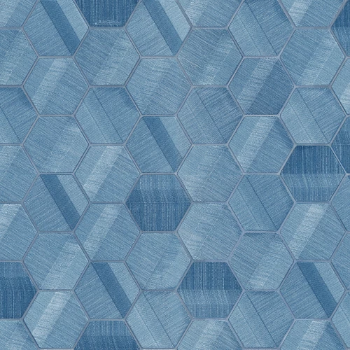 Обои флизелиновые Zambaiti Parati Lamborghini 3 синие 12831 0,7х10,05 м