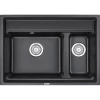 Кухонная мойка Granula Kitchen Space 7302, ЧЁРНЫЙ 73х51 см