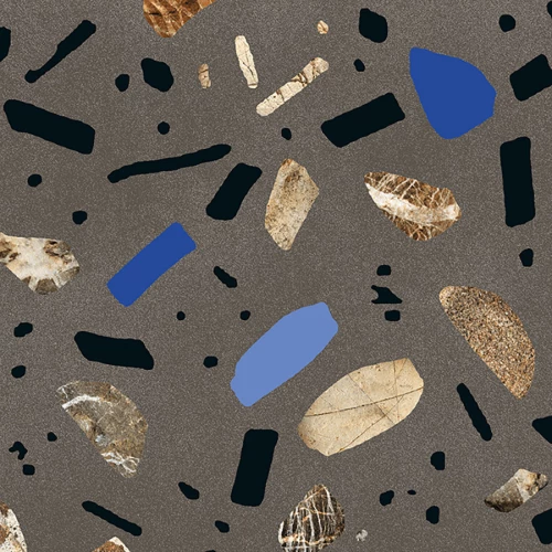 Керамогранит Fioranese Ceramica Фио Гайа Маxи Графите / Fio Ghiaia Maxi Grafite матовый серый GHX600R 60х60 см