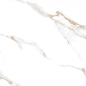 Керамогранит Ceradim Calacatta Sharp Gold белый Полированный 60х60 см