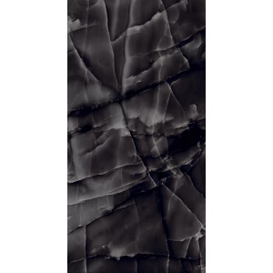 Керамогранит Arcadia Ceramica Onyx Black High Gloss чёрный HG2009-A 120х60 см