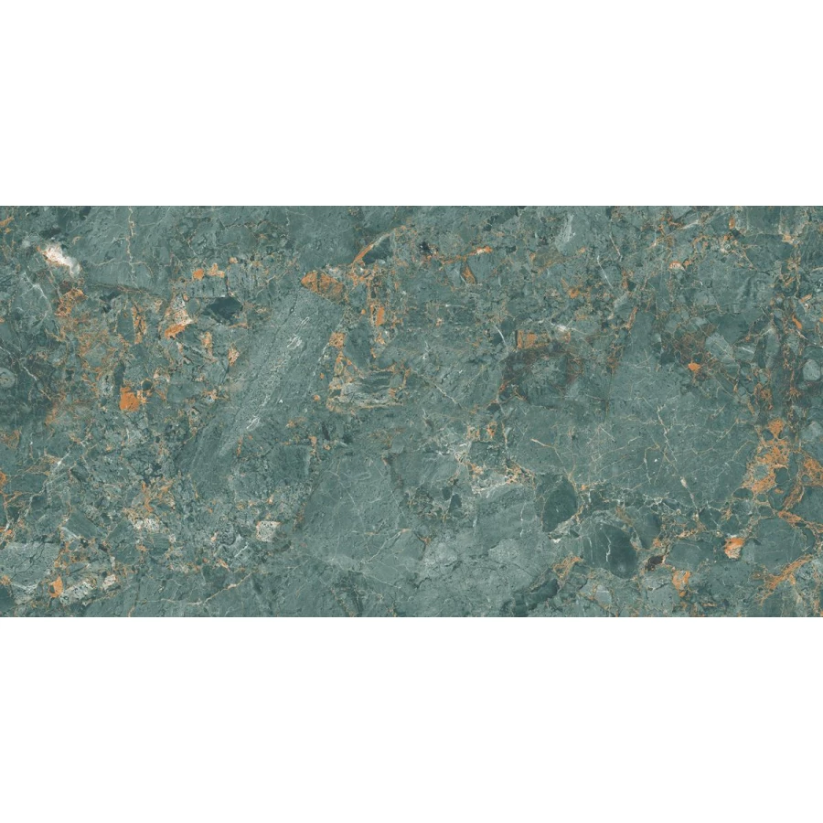 Керамогранит Laparet Maestro Aqua зеленый Полированный 120х60 см