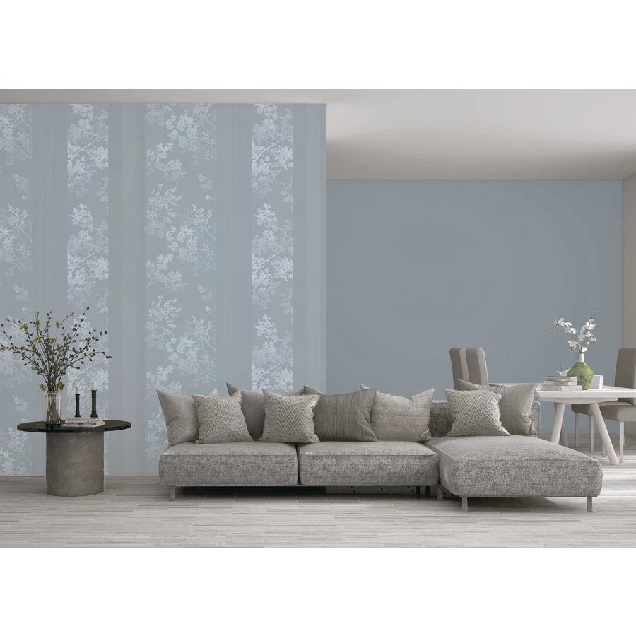 Обои флизелиновые Аспект Тиана голубые 70653-41 1,06х10,05 м