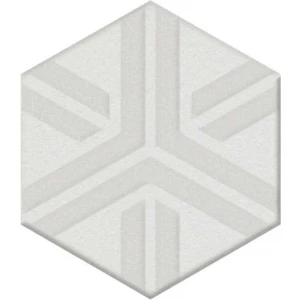 Керамогранит Kerama Marazzi Агуста Декор матовый белый OS/A241/63000 6х5,2 см