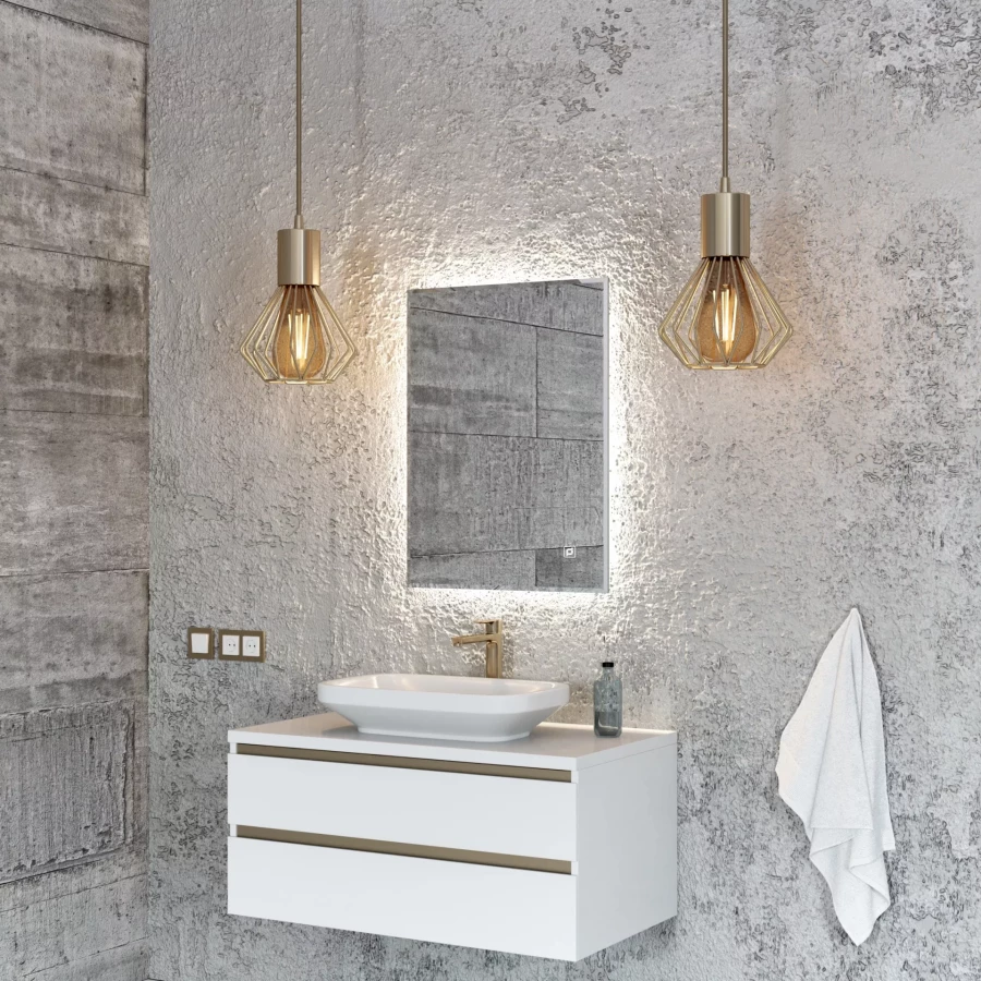 Зеркало Mebelvann с подсветкой Орвието Z_ORV_00_800х600 60x80 см