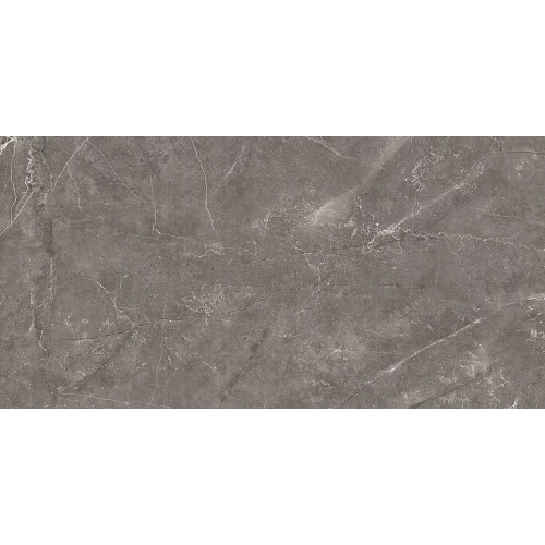 Керамический гранит Bode Marble Porcelain глазурованный Caramelle Nuvola Antracite POL 120x60 см