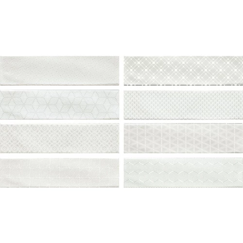 Плитка Cifre Decor opal white 7,5*30