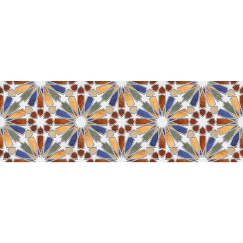 Плитка настенная Colortile Morroco sky link dec 2 90х30 см