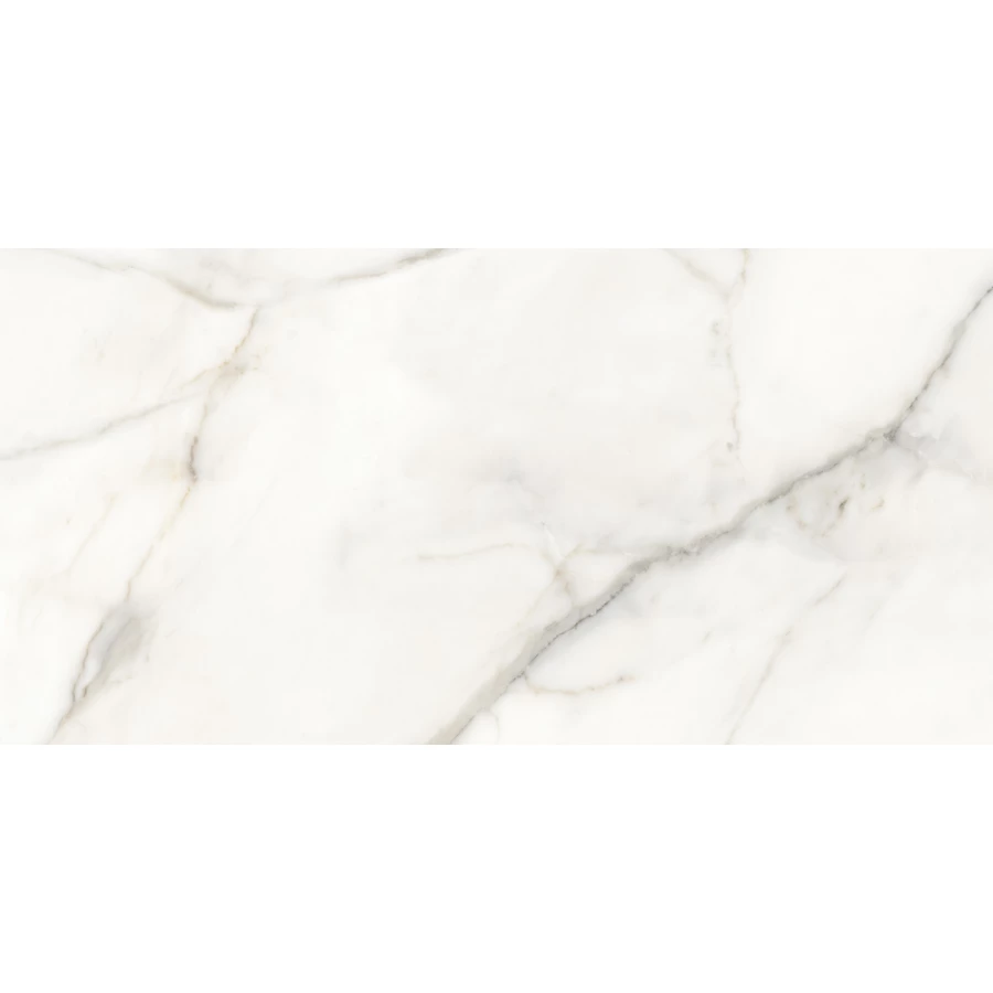 Керамогранит Cersanit Futura тонкий Gold Venice полированный белый ректификат A17121 120х60 см