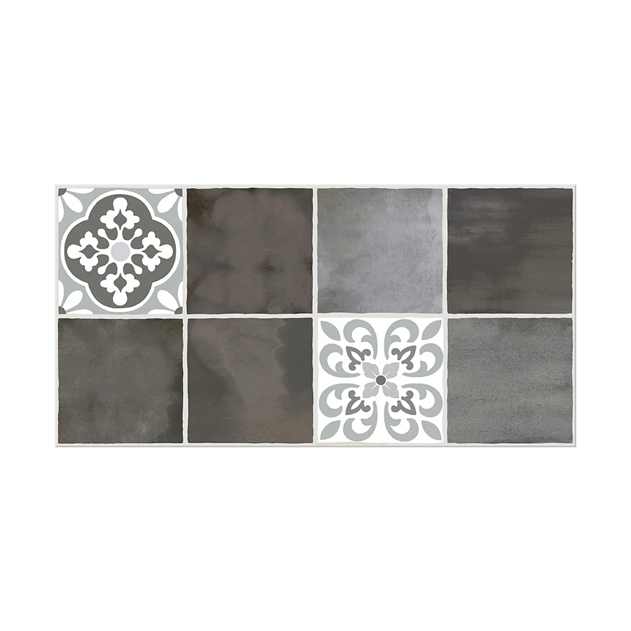 Плитка настенная Azori Glam Mocca Ornament 1 63x31,5