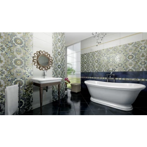 Плитка настенная Gracia Ceramica Erantis blue синяя 02 010101003802 60х25 см