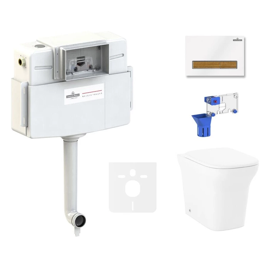 Унитаз Lavinia Boho Relfix Bristol 87551057 (комплект 5 в 1)