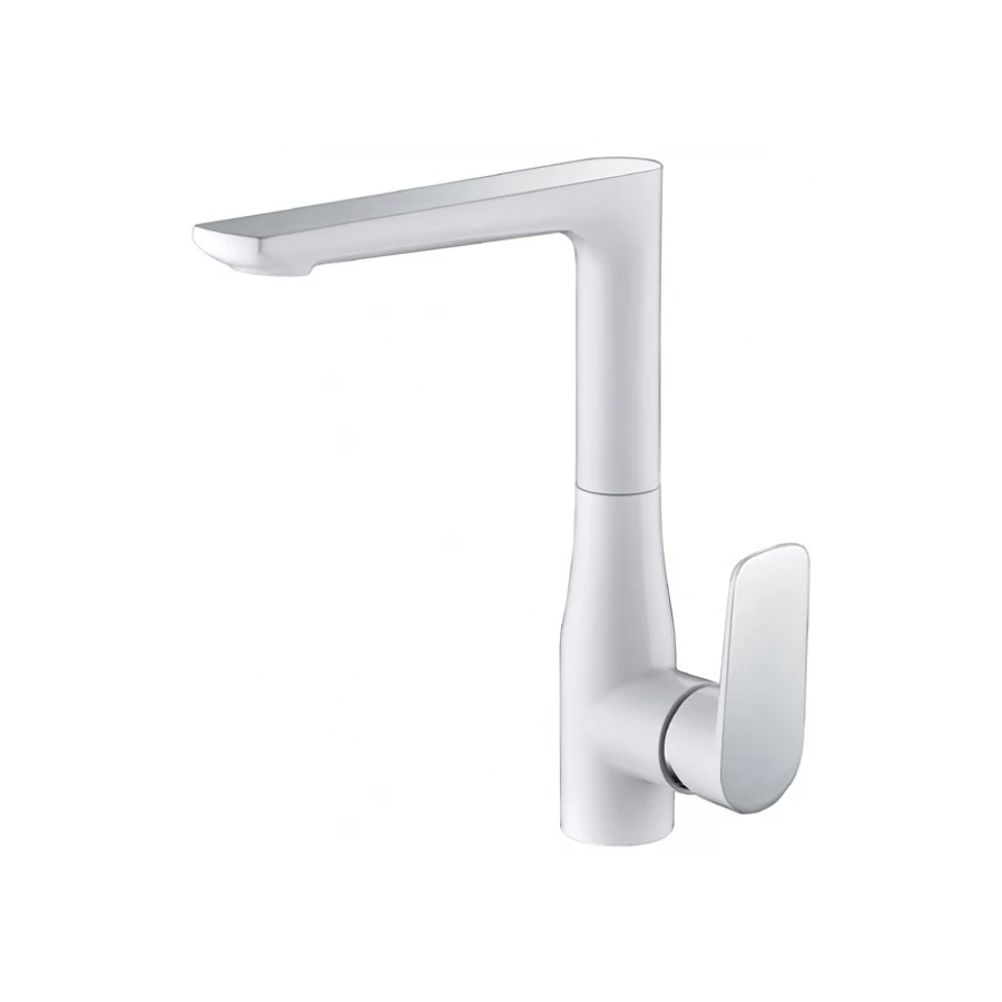 Смеситель для кухонной мойки Kaiser Atrio 60044 хром белый