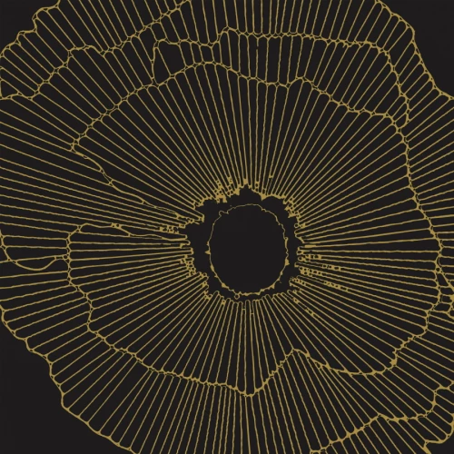 Керамогранит Aparici Art-Deco Black Spritz Natural 4-118-4 29.75x29.75 см