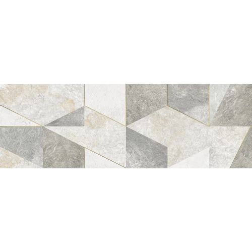 Плитка настенная ALMA Ceramica Land матовая серая TWU3090LAN17R 90х30 см