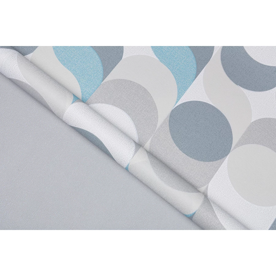 Обои флизелиновые Palitra Home Confetti HomeColor серые HC31186-44 1,06х10,05 м