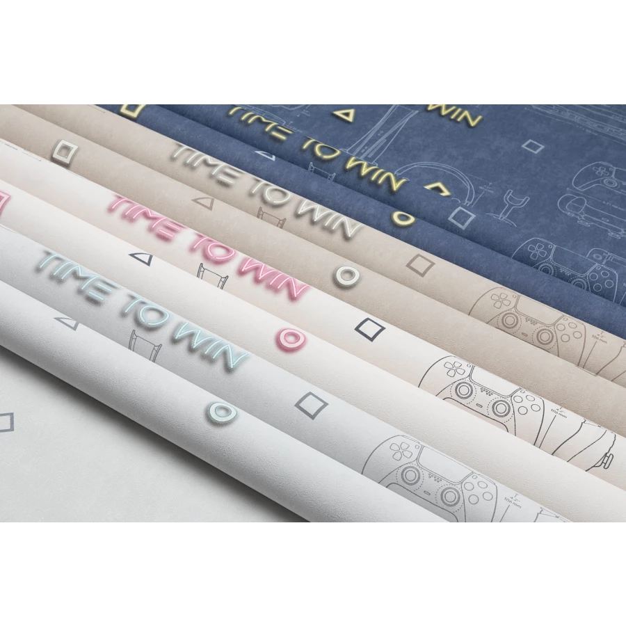 Обои флизелиновые Palitra Home Gamepad HomeColor HC72158-66 1,06х10,05 м