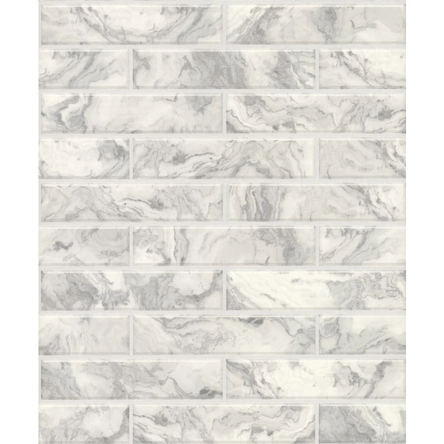 Обои виниловые Аспект Керама серые 10127-14 0,53х10,05 м