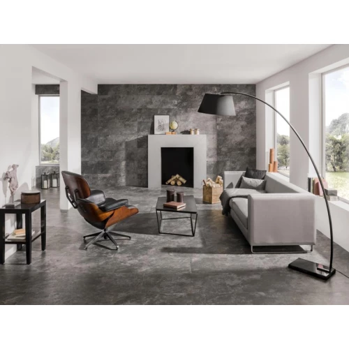 Керамогранит Porcelanosa Mirage-Image Silver матовый серый 100376472 80x40 см