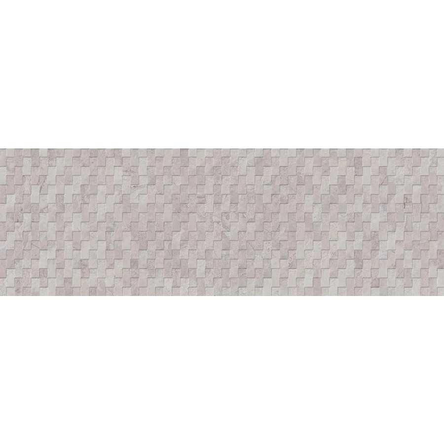 Декор настенный Porcelanosa Mirage-Image Silver Deco матовый серый 100294391 100х33,3 см