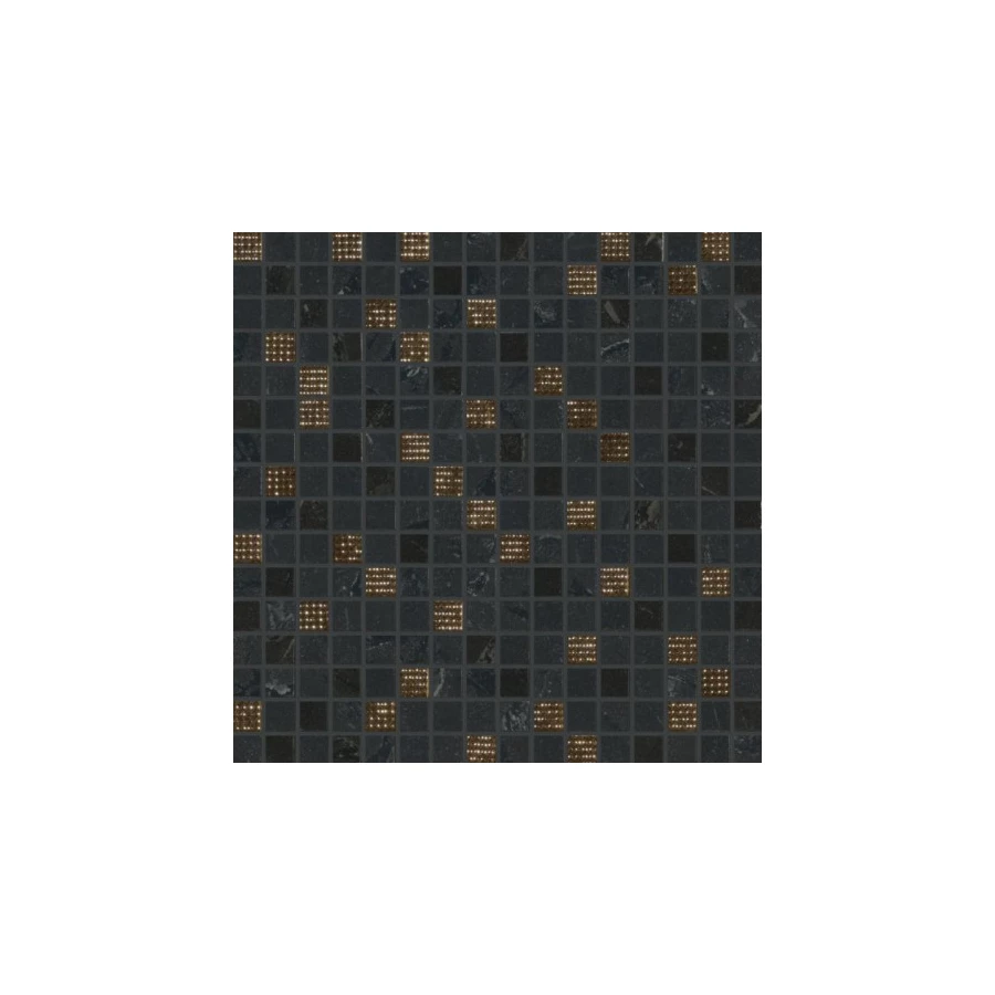 Декор Marca Corona Newluxe Black Tessere Riv 30,5х30,5 см