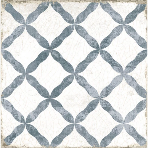 Керамогранит Nanda Tiles Grafton Dorset Blue полуматовый голубой 20х20 см