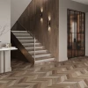 Wood Latina Brown Chevron M