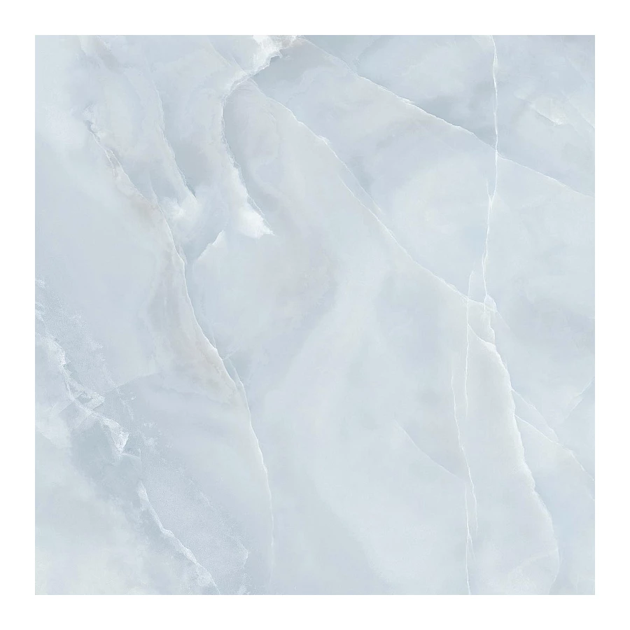Керамическая плитка Kerlife Onice Blu 1c голубой 42.0*42.0 см
