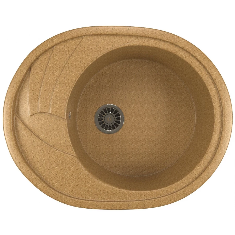 Мойка из искусственного мрамора Mixline ML-GM17 525116 46,5x57 см