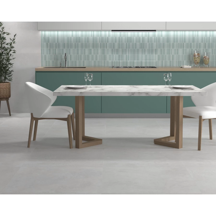 Керамогранит Dune Ceramica Kit-Kat Mosaic Anise Green Matt матовый зеленый 188914 23,1х11,5 см