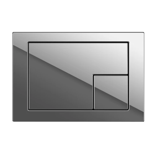 Кнопка Cersanit Corner пластик хром глянцевый A64108