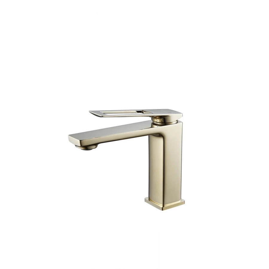 Смеситель для раковины Savol золотой S-009001B