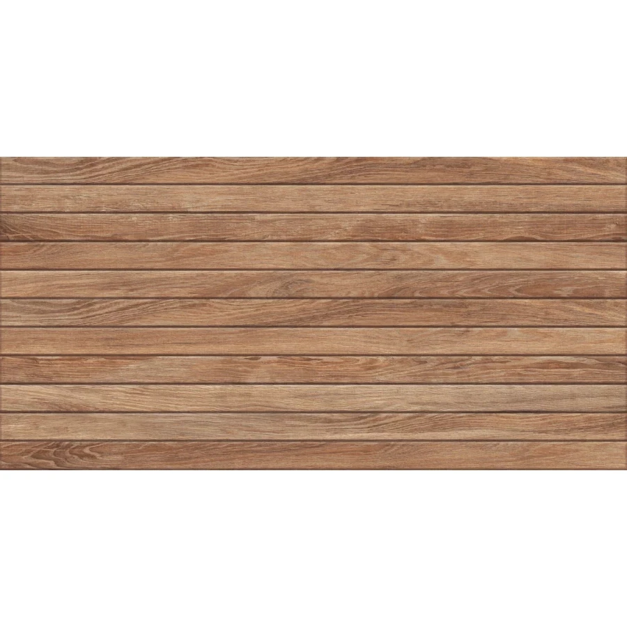 Керамогранит Meissen Keramik Harmony коричневый рельеф ректификат 16882 89,8х44,8 см