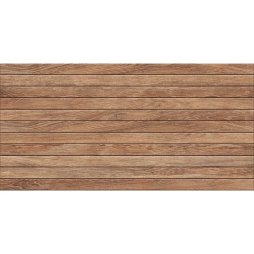 Керамогранит Meissen Keramik Harmony коричневый рельеф ректификат 16882 89,8х44,8 см