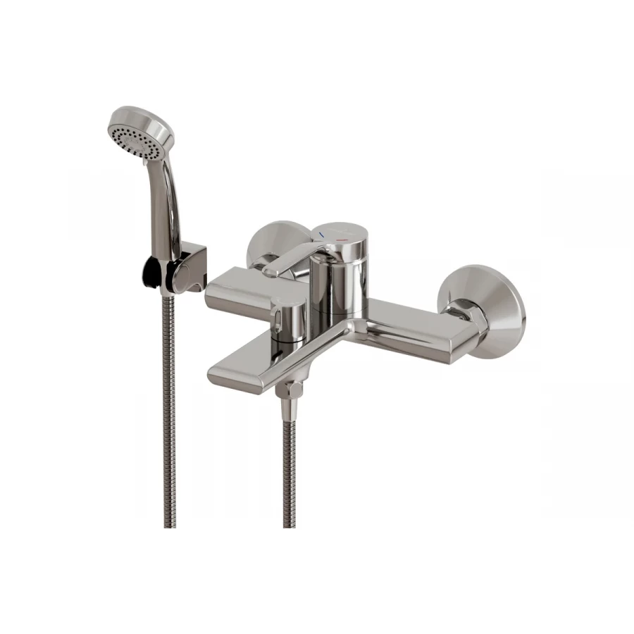 Смеситель для ванны MixLine ML40-01 Flat хром 553904