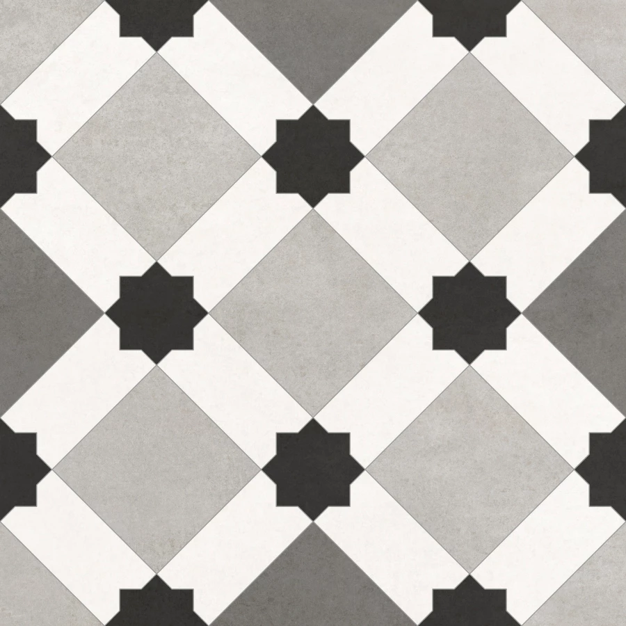 Керамогранит New Trend Design Art Emilio матовый многоцветный GP2020DNN05 20х20 см