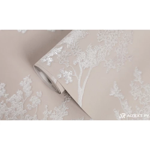 Обои флизелиновые Аспект Тиана бежевые 70652-28 1,06х10,05 м