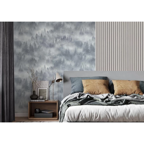 Обои флизелиновые Palitra Home HomeColor My Forest серые HC71961-14 1,06х10,05 м