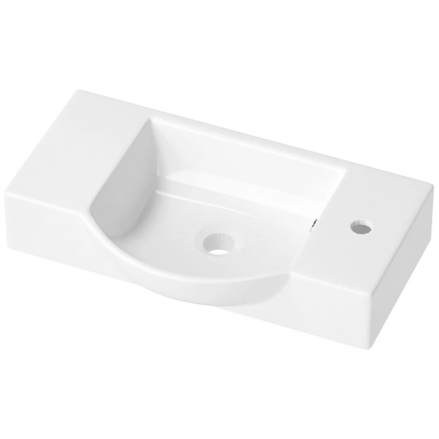 Подвесная/накладная раковина Wellsee WC Area 151809000 белый