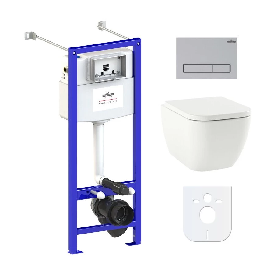 Унитаз Lavinia Boho Relfix One Compacto 77050147 (комплект 6 в 1)