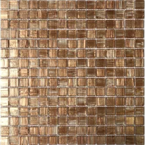 Мозаика из стекла Pixel mosaic Прессованное стекло чип 20x20 мм сетка Pix 116 31,6х31,6 см