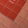 Плитка настенная Mutina Дин Ред Матт / Din Red Matt матовая красная KGDM09 15х15 см